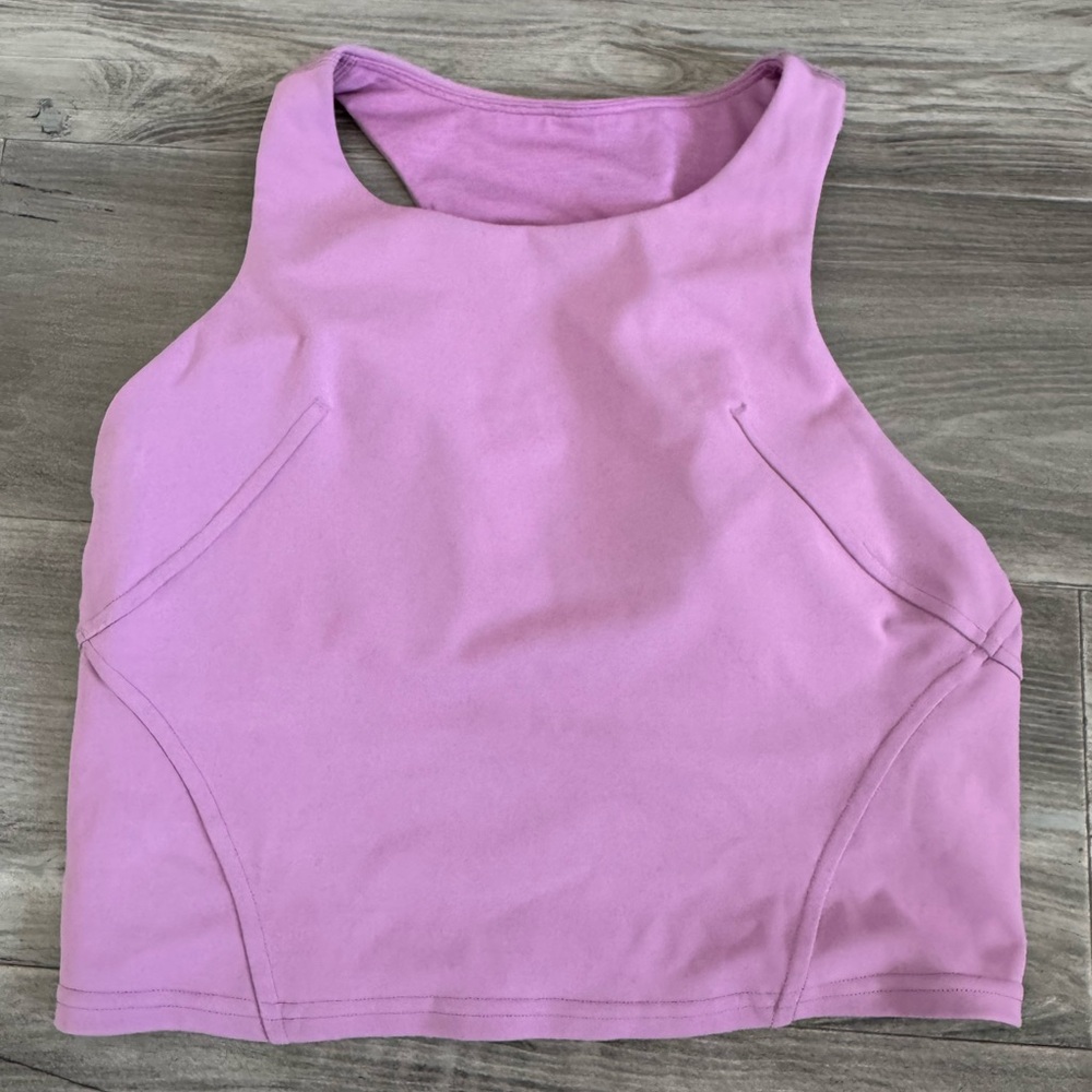 Lululemon padded sports bra workout tank top size 6